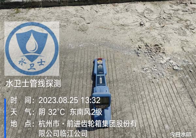 嘉兴地埋电缆探测案例-杭齿集团临江公司